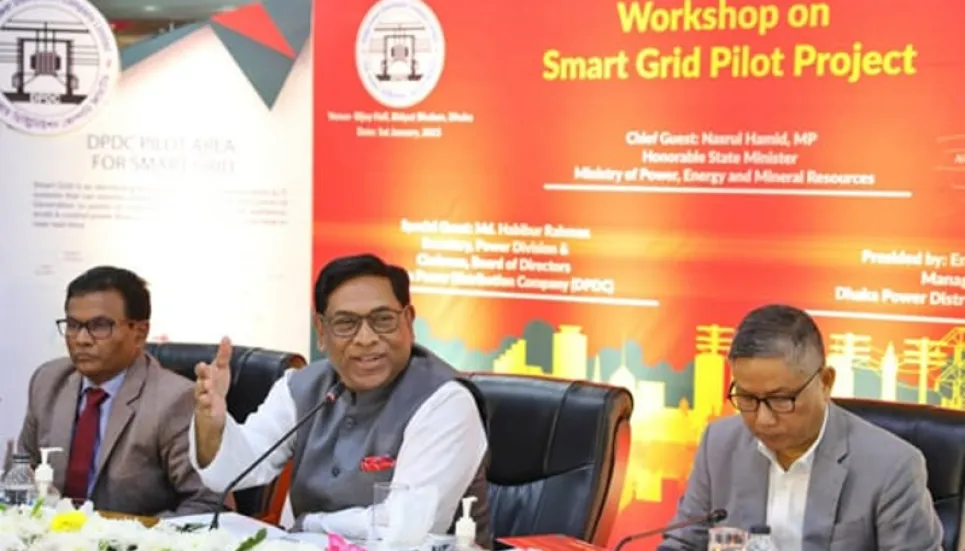 Smart power sector must for smart Bangladesh: Nasrul Hamid