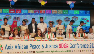 Asia African Peace & Justice SDGs Conference held in Dhaka