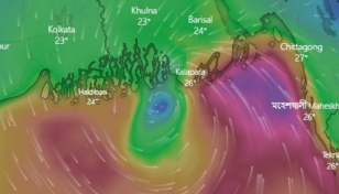 Cyclone Sitrang hits coastal areas