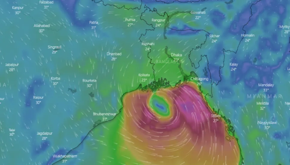 Sitrang to hit 13 coastal districts: Enamur