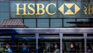 HSBC profits fall on French retail impairment charge