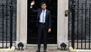 Sunak appointed crisis-hit UK's first prime minister of colour