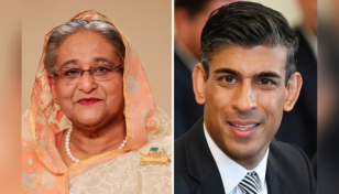 Sheikh Hasina greets Rishi Sunak on becoming UK PM