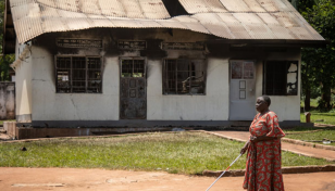 Children among 11 killed in fire at Uganda blind school