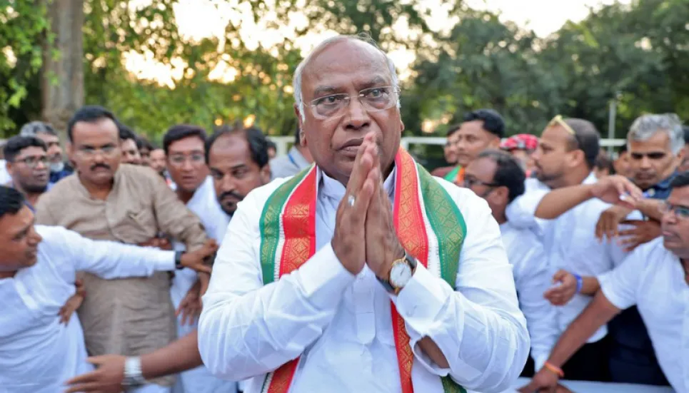 Kharge takes charge as Indian Congress president