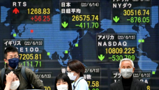 Asian markets mixed after Wall Street records