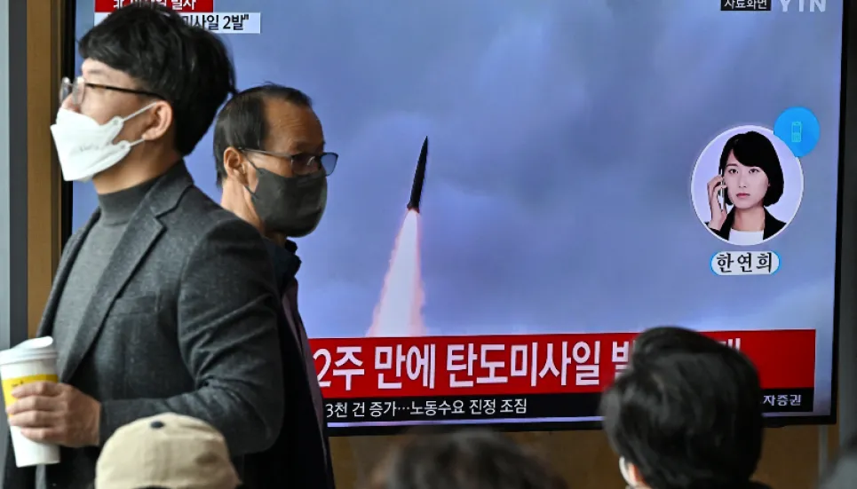 North Korea fires two ballistic missiles: South Korea military