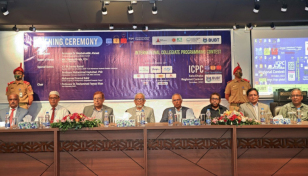 ICPC Asia Dhaka Regional Contest kicks off at BUBT