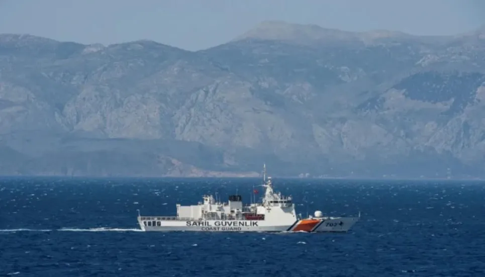 Greek coast guard fires on cargo ship in Aegean: Turkey