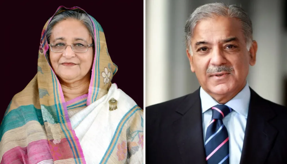 Shehbaz Sharif invites Sheikh Hasina to visit Pakistan