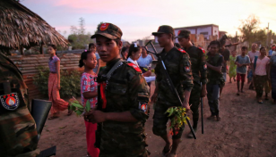 Fear, defiance as fighting rages in Myanmar's north