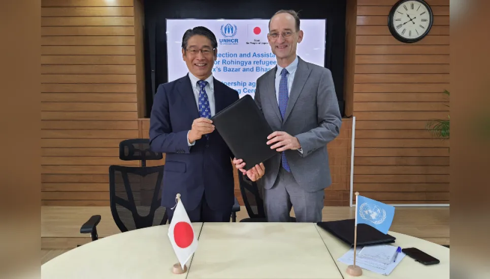 Japan, UNHCR sign agreement to protect Rohingya refugees