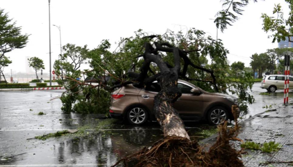 Typhoon Noru makes landfall in Vietnam