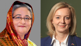 PM Sheikh Hasina greets new UK Tory leader Liz Truss