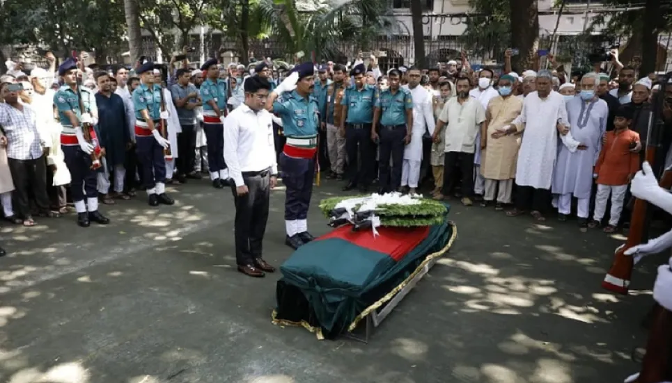 Akbar Ali Khan laid to rest