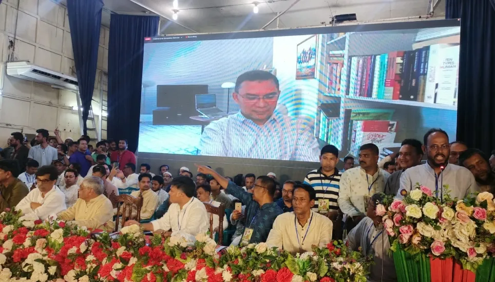 20 detained from Tarique Rahman’s video conference in Cumilla