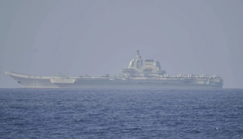 China sends warships and aircraft around Taiwan for 2nd day