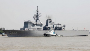 2 JMSDF vessels arrive at Ctg port