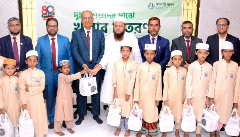 IBBL distributes food among 31,000 underprivileged children