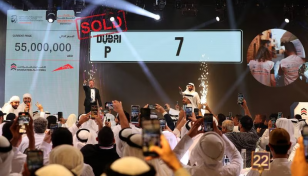 Dubai vehicle plate '7' sold for Dh55 million