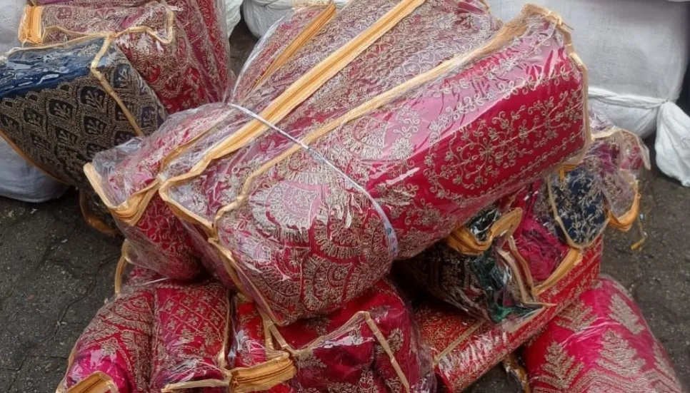 Ctg customs seizes Indian saree, lehenga consignment