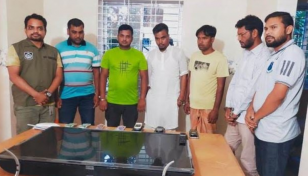5 online gamblers held in Rajshahi