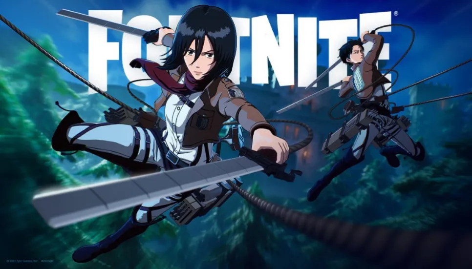 Fortnite adds Attack on Titan content in update