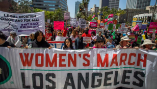 Abortion rights activists protest at US Supreme Court