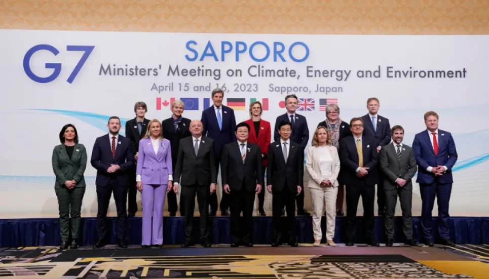 G7 pledges to quit fossil fuels faster