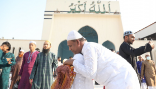 Eid-ul-Fitr being celebrated amid festivity 