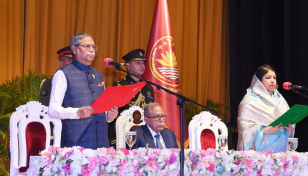 Shahabuddin sworn in as 22nd president of Bangladesh