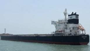 Vessel with record draft berths at Matarbari Port