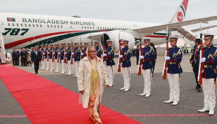 Japan rolls out red carpet for Sheikh Hasina