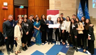 School adopted by Bangladesh Embassy in Rome receives GAMUN awards