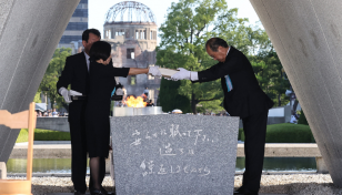 Japan condemns Russia nuclear threat on Hiroshima anniversary