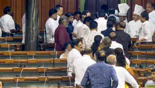 Indian opposition stages walkout during Modi's address