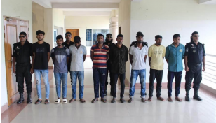 RAB arrests 8 robbers with arms in Sundarbans