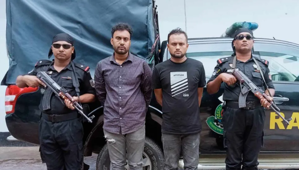 Two fake RAB members held in Cox’s Bazar