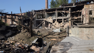 Three killed in air strikes on western Ukraine