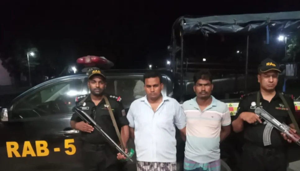 2 arrested with 720 grams of heroin in Naogaon