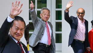 Three candidates nominated for Singapore president vote