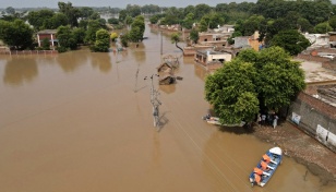 Around 100,000 people evacuated due to floods in Pakistan