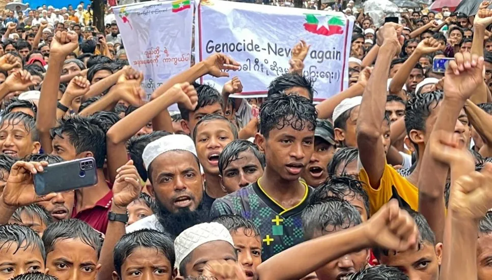 Bangladesh protests mark 6yrs since Rohingya exodus