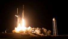 NASA and SpaceX crew of 4 blast off to ISS