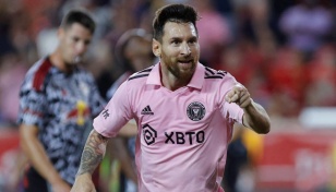 Messi comes off bench to score as Miami win at Red Bulls