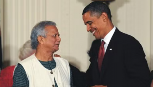 Obama writes letter of support for Dr Yunus