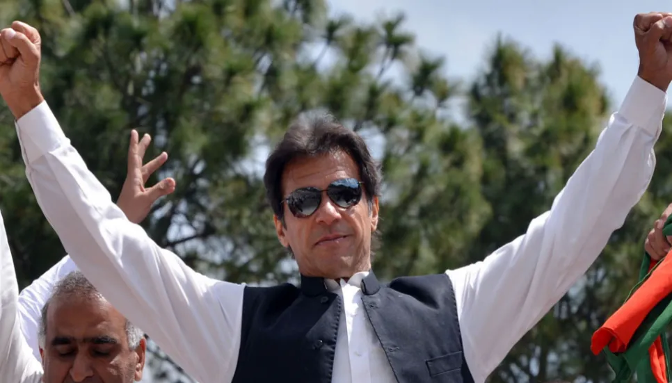 Imran gets bail in 12 cases