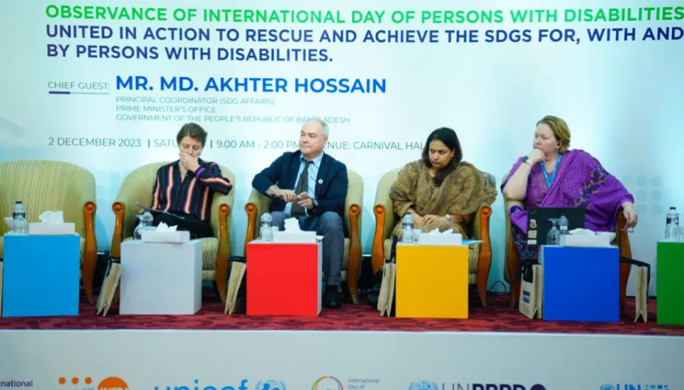 Int'l Day of Persons with Disabilities celebrated in Dhaka