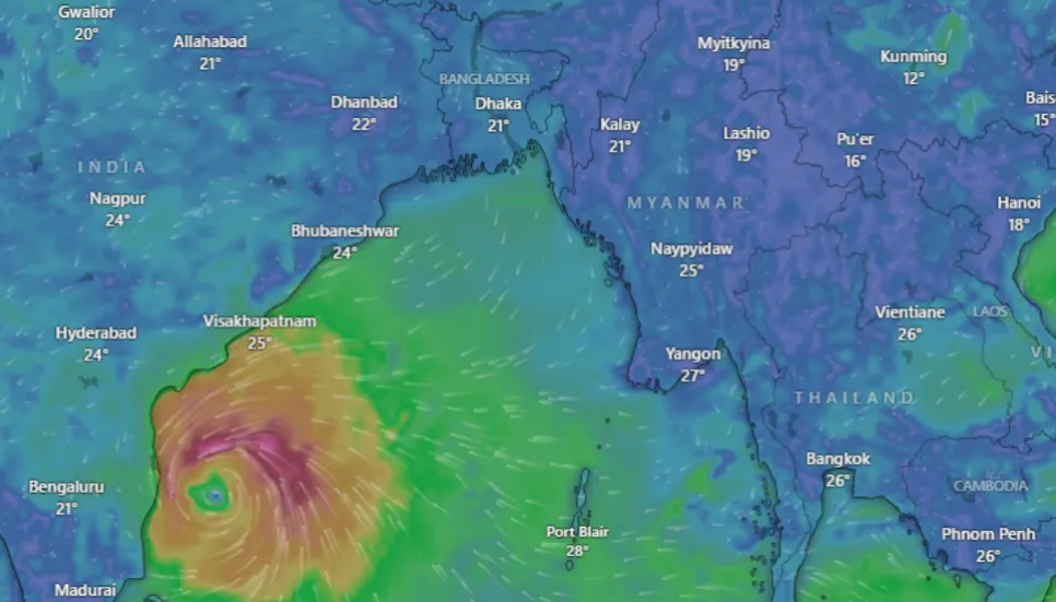 Michaung likely to move Northwestwards, intensify further