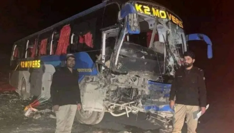 Nine killed in bus attack in northern Pakistan